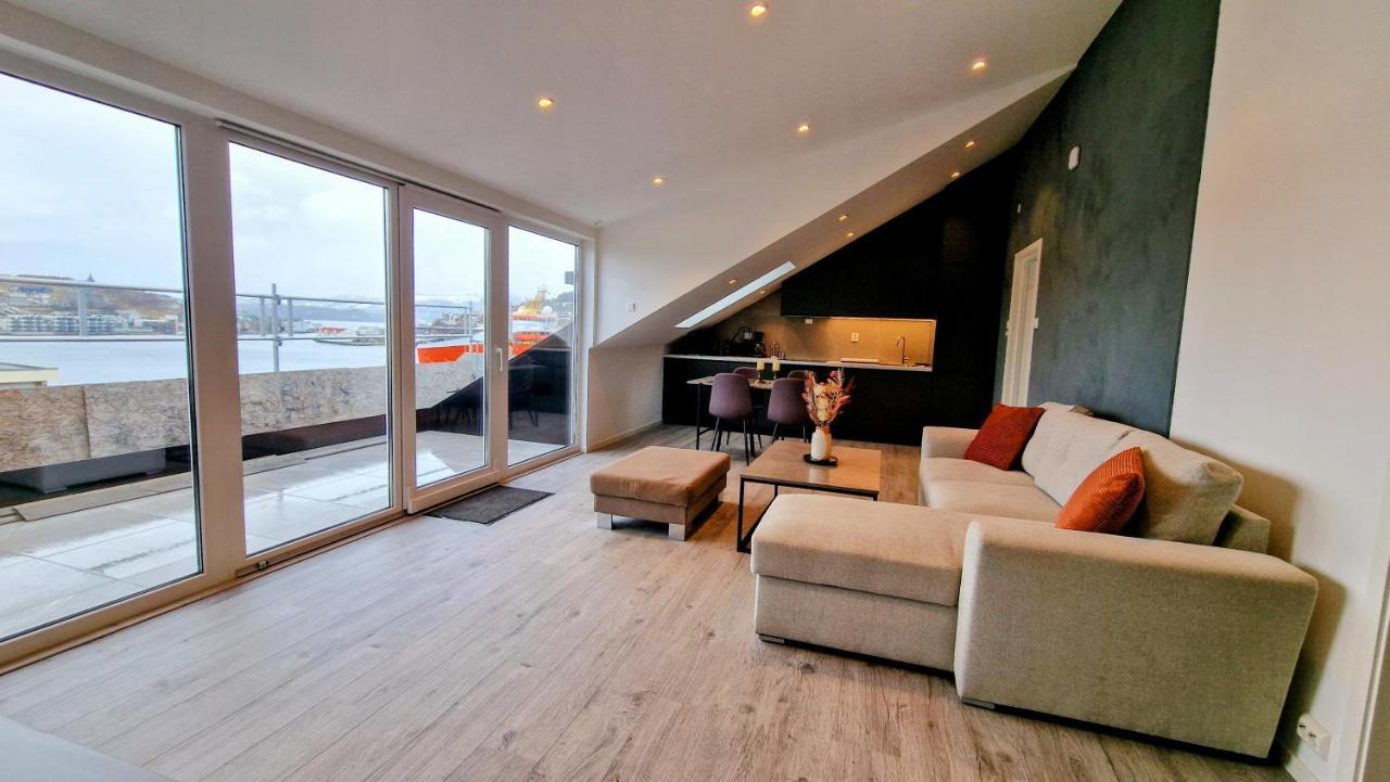 Lovely 2-Bedroom Loft With Panoramic View. Кристіансунн Екстер'єр фото